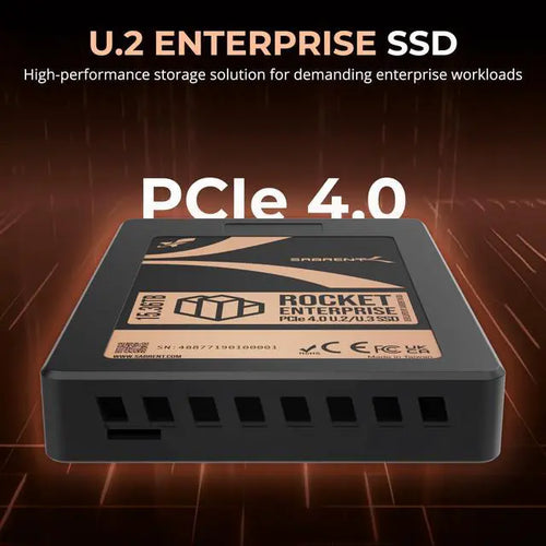 Sabrent Rocket Enterprise 15.36TB U.2 NVMe SSD - View 2