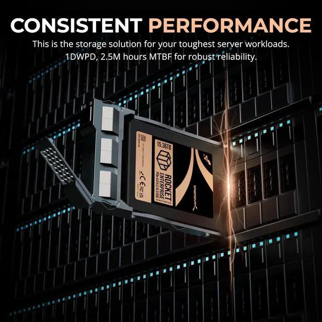 Sabrent Rocket Enterprise 15.36TB U.2 NVMe SSD - View 4